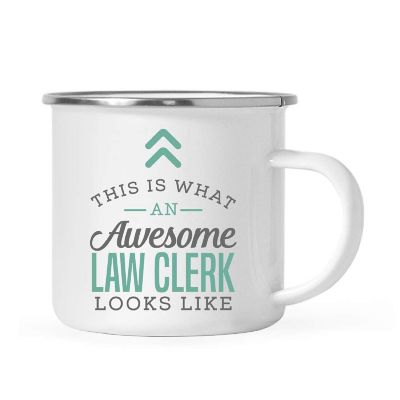 11oz Campfire Mug Awesome Law Clerk Image 1
