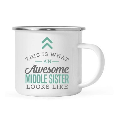 11oz Campfire Mug Awesome Middle Sister Image 1