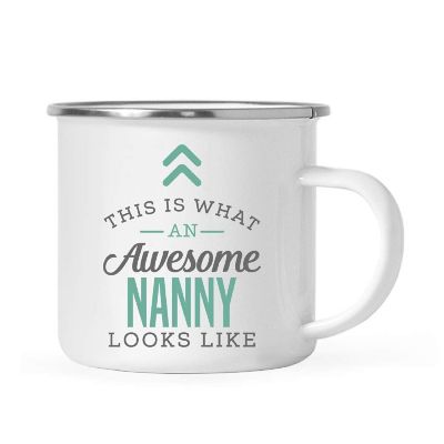 11oz Campfire Mug Awesome Nanny Image 1