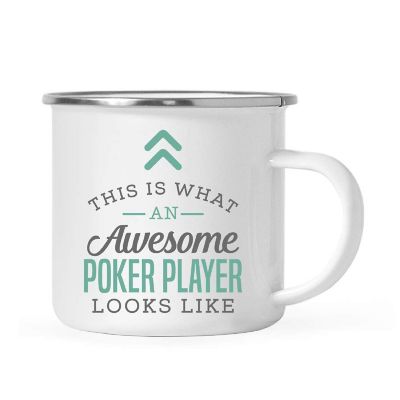 11oz Campfire Mug Awesome Poker Player Image 1