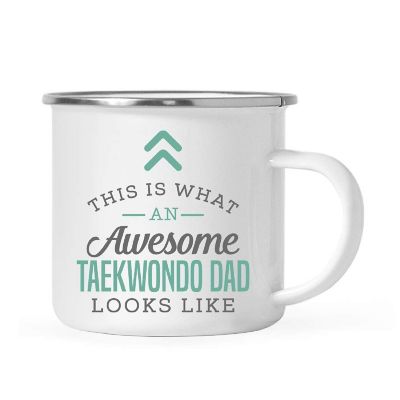 11oz Campfire Mug  Awesome Taekwondo Dad Image 1