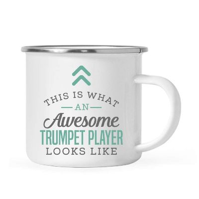 11oz Campfire Mug Awesome Trumpet Player Image 1