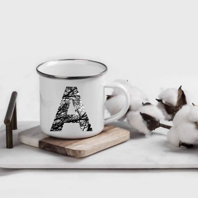 11oz Campfire Mug Monogram A Image 1