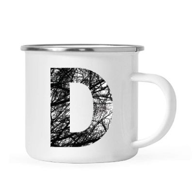 11oz Campfire Mug Monogram D Image 1