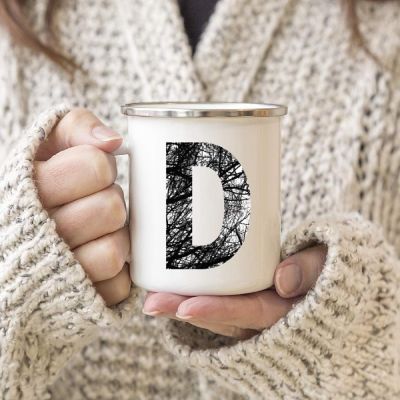 11oz Campfire Mug Monogram D Image 2