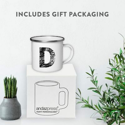 11oz Campfire Mug Monogram D Image 3