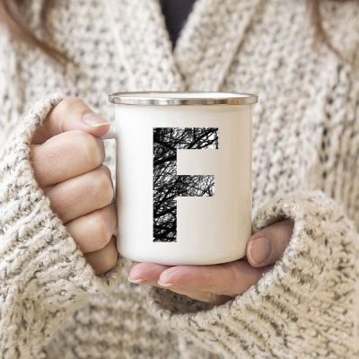 11oz Campfire Mug Monogram F Image 2