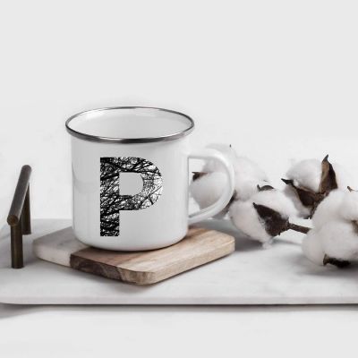 11oz Campfire Mug Monogram P Image 1