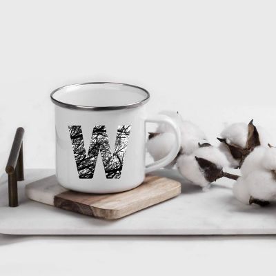 11oz Campfire Mug Monogram W Image 1