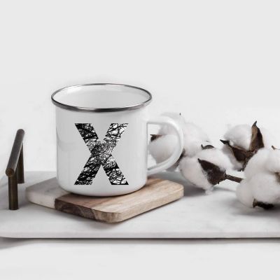 11oz Campfire Mug Monogram X Image 1
