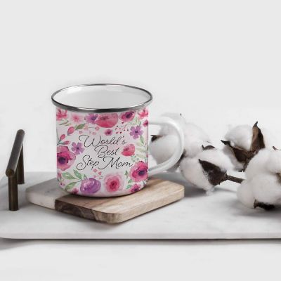 11oz Campfire Mug World's Best Step Mom Image 1