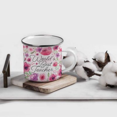 11oz Campfire Mug World's Best Teacher Image 1