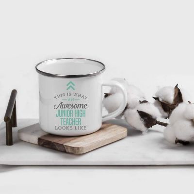 11oz CampMug Awesome Junior High Teacher Image 1