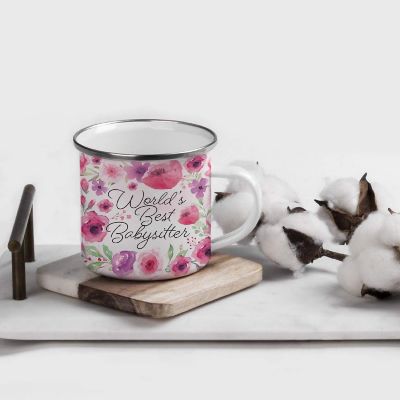 11oz CampMug World's Best Babysitter Image 1