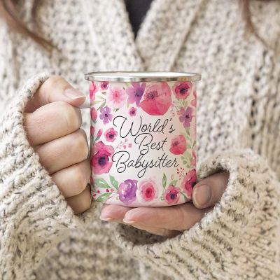 11oz CampMug World's Best Babysitter Image 2