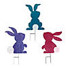 12 1/2" &#8211; 15 1/4" Easter Bunny Butt Yard Signs - 3 Pc. Image 1