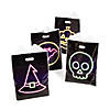 12 1/2&#8221; x 17" Bulk 100 Pc. Neon Halloween Plastic Goody Bags Image 2