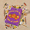 12 1/2" x 17" Bulk 50 Pc. Christian Pumpkin Trick-Or-Treat Plastic Goody Bags Image 3