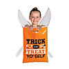 12-1/2" x 17" Bulk 50 Pc. Halloween Funny Sayings  Trick-or-Treat Plastic Goody Bags Image 3