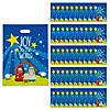 12 1/2" x 17" Bulk 50 Pc. Large Nativity Joy to the World Plastic Goody Bags Image 1