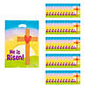 12 1/2" x 17" Bulk 50 Pc. Large Plastic Religious Easter Goody Bags Image 1