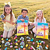 12 1/2" x 17" Bulk 50 Pc. Large Plastic Religious Easter Goody Bags Image 2