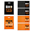 12-1/2" x 17" Halloween Funny Sayings  Trick-or-Treat Plastic Goody Bags - 50 Pc. Image 1