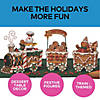 12 1/2" x 5" The Gingerbread Express Train Christmas Tabletop Decoration Image 1