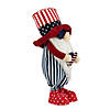 12.25" Patriotic Heart 4th of July Americana Gnome Image 2