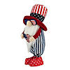 12.25" Patriotic Heart 4th of July Americana Gnome Image 3