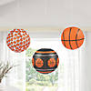 12" Basketball Hanging Paper Lanterns - 6 Pc. Image 2