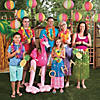 12" Beach Ball Hanging Paper Lanterns - 6 Pc. Image 2