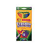 12-Color Crayola&#174; Erasable Colored Pencils Image 1