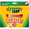 12-Color Crayola<sup>&#174;</sup> Cone Tip Markers Image 1