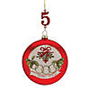 12 Days Of Christmas Ornaments (Set Of 12) 4.75"H Glass Image 4