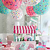 12" Donut Sprinkles Hanging Paper Lanterns - 6 Pc. Image 3