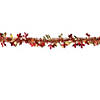 12 Ft. Fall Leaves Tinsel Garland Image 1