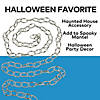 12 Ft. Grey Plastic Bone Link Chain Halloween Decoration Image 2