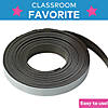12 Ft. x 1/2" Black Self-Adhesive Magnetic Tape Roll Image 2