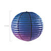 12" Galaxy Print Hanging Paper Lanterns - 3 Pc. Image 1