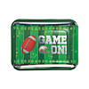 12" Game On Football Paper Serving Plates - 8 Ct. Image 1