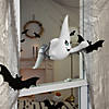 12" Ghoulish Ghost 3-D Halloween Window Decoration Image 1