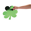 12" Green Metallic Shamrocks - 12 Pc. Image 1