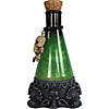 12" Green Potion Bottle Decoration Image 1