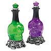 12" Light-Up LED Potion Bottle Halloween Decoration Image 1
