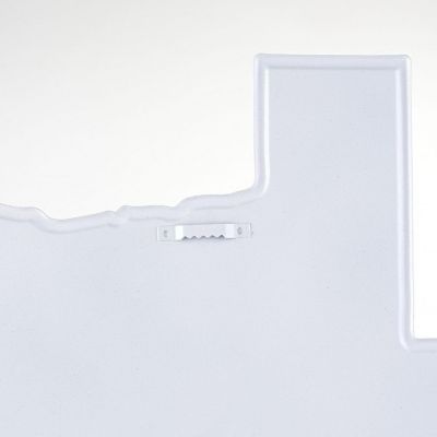 12" Metal Embossed Hanger: Texas Flag Image 1