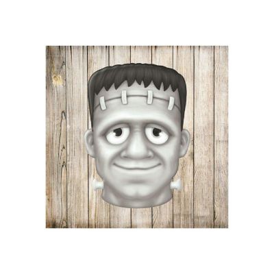 12" Metal Embossed Sign: Frankenstein (Black) Image 2