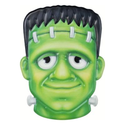 12" Metal Embossed Sign: Frankenstein (Green) Image 1