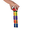 12" Multicolored Wood Jacob&#8217;s Ladders - 12 Pc. Image 1