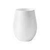 12 oz. Solid White Elegant Stemless Plastic Wine Glasses (32 Glasses) Image 1